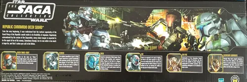 Vista 2 de Entertainment Earth Star Wars Republic Commando Delta Squad - Juego de figuras de acción exclusivo de Internet