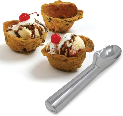 Vista 4 de Norpro herramienta anticongelante para helado, Cuchara de medida, Plateado