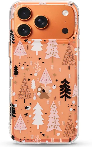 Vista 61 de LCHULLE Compatible con iPhone SE 2022/2020 Funda para iPhone 8 iPhone 7 Funda de Navidad Santa Vacaciones Diseño Transparente Claro Mujeres Hombres