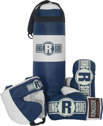 Vista 4 de Ringside Set de boxeo para niños (2 a 5 años), surtido con saco de boxeo, guantes y casco protector para boxeo, MMA, muay thai y kickboxing Negro