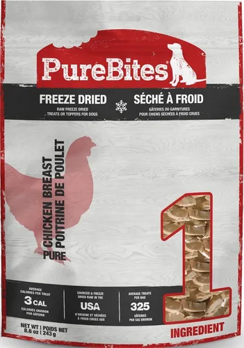 Vista 9 de Purebites Pechuga de Pollo para Perros, 1.4 Oz / 40 G - Tamaño de Entrada