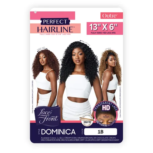 Vista 2 de Outre PELUCA DELANTERA DE ENCAJE - LÍNEA PERFECTA PARA EL CABELLO 13X6 - DOMINICA (CRMSOD)
