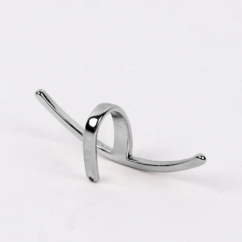 Vista 6 de L'VOW Cyberpunk - Joyería futurista de plata líquida para mujeres y hombres, de lujo, irregular, sin perforación, joyería para labios Cyborg