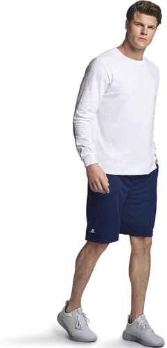 Vista 5 de Russell - Camiseta de manga larga de algodón para hombre