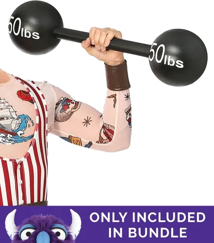 Vista 4 de Disfraz vintage Strongman para hombre