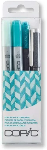 Vista 8 de Copic Marker Doodle - Paquete de marcadores
