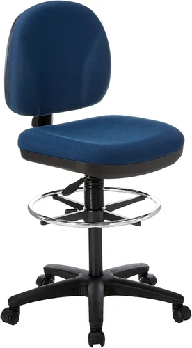 Vista 4 de Lorell Taburete neumático ajustable multitarea, negro