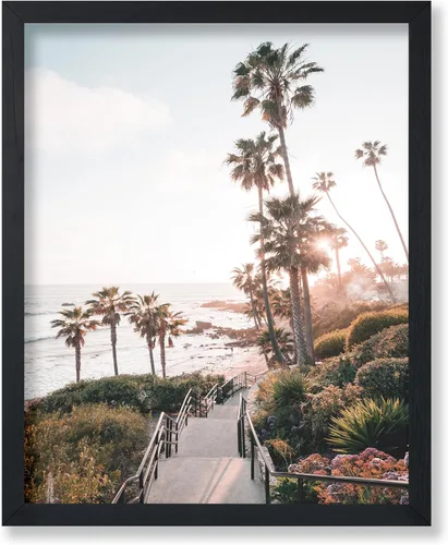 Vista 10 de Poster Master Póster clásico costero, impresión acuática vintage, regalo para artistas, amigos, atrapa las olas, surfistas en el mar, playa, costa