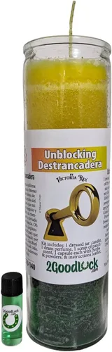 Vista 3 de Kit de velas vestidas de Destrancadera para despejar tu camino y eliminar obstáculos