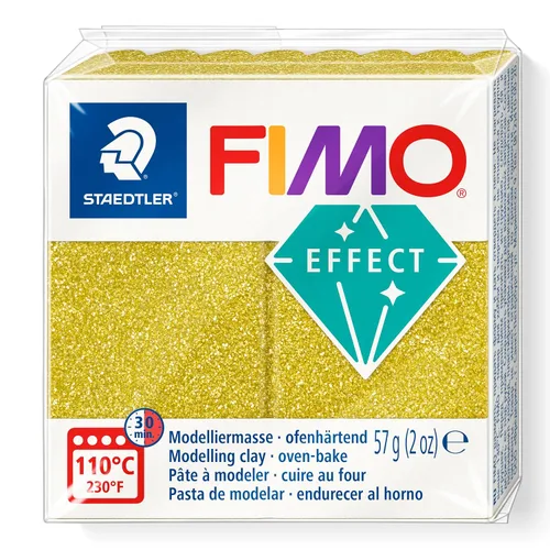 Vista 17 de STAEDTLER FIMO Effect 8010 Botánico – Malva, 2.01 oz