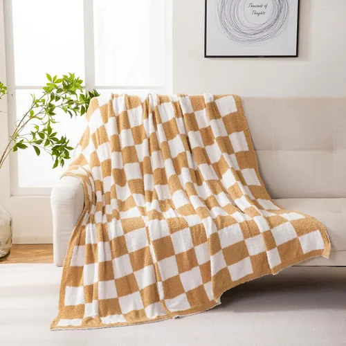 Vista 9 de YIRUIO Mantas y cobijas ultra suaves extra mullidas y cálidas, de felpa esponjosa y acogedora, de peso medio, ideales para regalos en cumpleaños