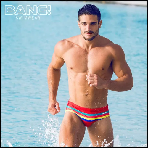 Vista 4 de Bang Men's Swimwear - Swim Brief - Premium Swimsuit w/Removable Pouch