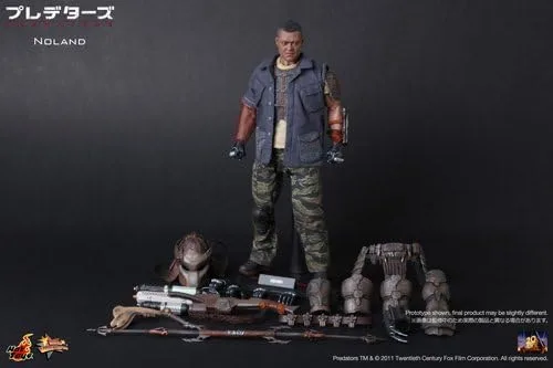 Vista 7 de Hot Toys Predators Movie Masterpiece Figura coleccionable escala 1/6 Noland [Juguete]