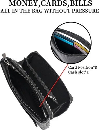 Vista 4 de Bolso de mano retro para hombre, bolso de mano de viaje de gran capacidad, portátil, de moda, de negocios, de gran capacidad, para viajes