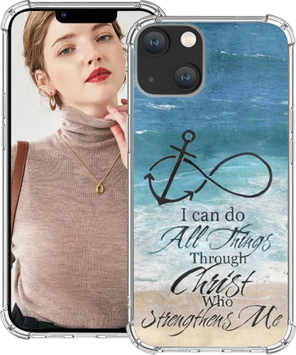 Vista 8 de Funda compatible con iPhone 15, diseño de kawaii, diseño femenino femenino para mujeres y niñas, diseño abstracto de corazón verde