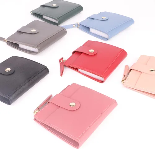 Vista 4 de SAQIANG Cartera de mujer 38, Rosado, Cartera para mujer