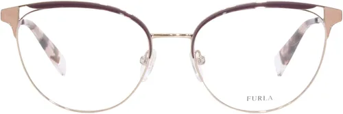 Vista 2 de Gafas graduadas Furla VFU 294 Marrón Rosa 08M6, 08M US