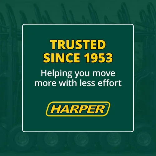 Vista 13 de Harper Trucks 6781 - Camión de mano para electrodomésticos, verde oscuro
