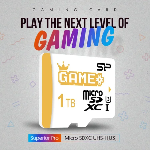Vista 2 de Silicon Power Tarjeta micro SD de 1 TB SDXC para juegos, compatible con Nintendo-Switch y Steam Deck