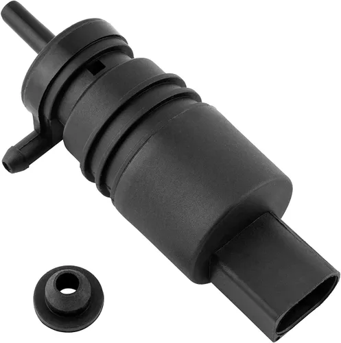 Vista 2 de Bomba de limpiaparabrisas con ojal 21323-232316B 67128362154 67128377612 compatible con BMW E46 M3 M5 X3 X5 Z3 Z4 Z8 318i 323i 325i 328i 330i 528i