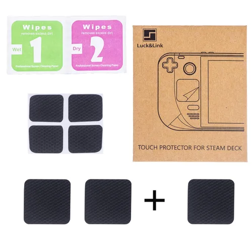 Vista 79 de Touchpad Protector Steam Deck, Touch Pads and Back Buttons Protective Skin Texture Sticker for steam Deck OLED&LCD Touch Trackpads, High end