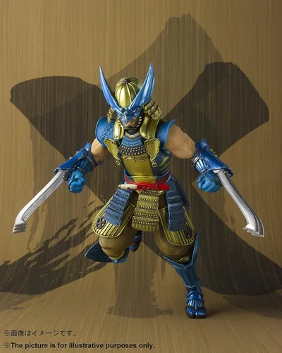 Vista 6 de BLUEFIN Tamashii Naciones Meisho Manga Realización Muhomono Wolverine Marvel
