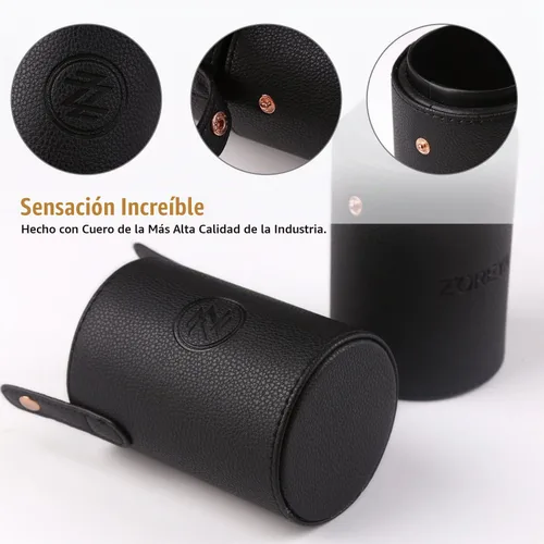 Vista 7 de Zoreya - Juego de brochas de maquillaje de pelo sintético, 12 unidades Negro