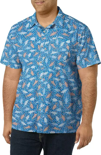 Vista 105 de Columbia - Camisa Super Slack Tide Camp de manga corta para hombre