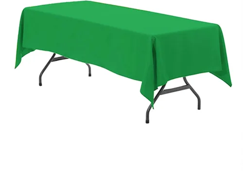 Vista 31 de Your Chair Covers - Mantel rectangular de poliéster sin costuras de alta calidad de 60 pulgadas de ancho x 102 pulgadas de largo - Negro - Mantel