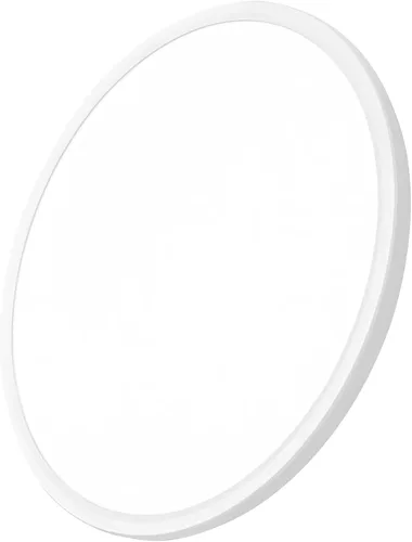 Vista 9 de Lámpara de techo LED empotrada grande de 24 pulgadas, 50W, 5480LM, 3000K/4000K/6000K CCT seleccionable, luminaria de techo de panel plano redondo