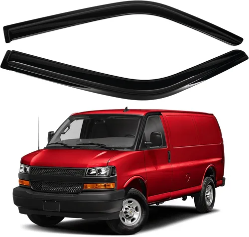Vista 66 de Canvcle 4Runner - Protectores de lluvia – Viseras de ventana para Toyota 4Runner 2010-2024, deflectores de viento de ventana lateral con cinta