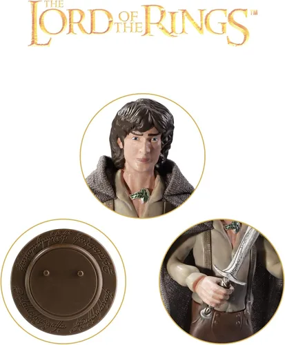 Vista 5 de BendyFigs El Señor de los Anillos Frodo Bolsón