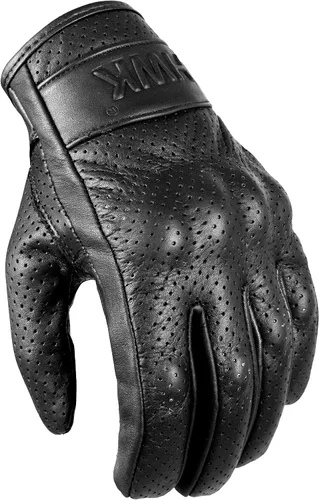 Vista 5 de HWK – Guantes de cuero para motocicleta para hombre, motocross, motocicleta, táctica, motociclista, para conducir, carreras