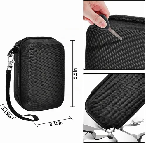 Vista 5 de Comecase Funda de Transporte para Cámara Digital Compatible con CAMKORY/para VAHOIALD/para Canon PowerShot G7X/para Kodak Pixpro/para Sony DSCW800