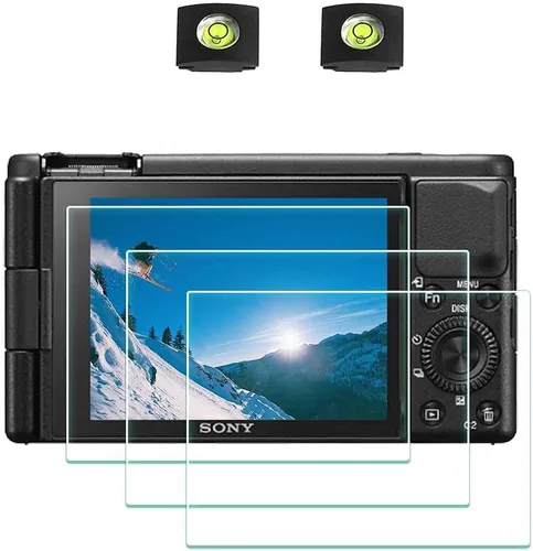 Vista 11 de ULBTER Protector de pantalla para cámara Sony ZV-1F ZV1F y funda