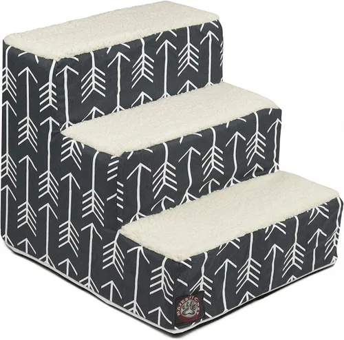 Vista 57 de Majestic Pet - Escaleras portátiles para mascotas suave escalón de espuma de sherpa escalones para perros y gatos rampa para cachorros