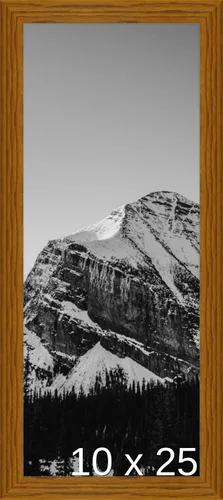 Vista 10 de Frame It Easy Marco de madera negra de 10 x 5 (Derby)