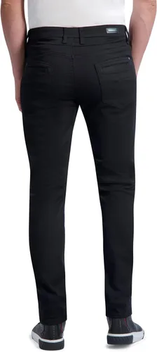 Vista 4 de Karl Lagerfeld Paris Pantalón de moto modal suave y elástico para hombre