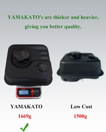 Vista 3 de YAMAKATO TANQUE DE GAS para Predator 212 Hemi 60363 (3,53 litros/0,93 galones)