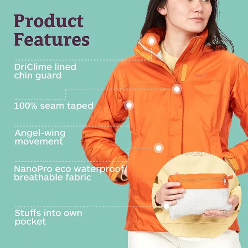 Vista 4 de MARMOT Chaqueta PreCip Eco Plus para mujer