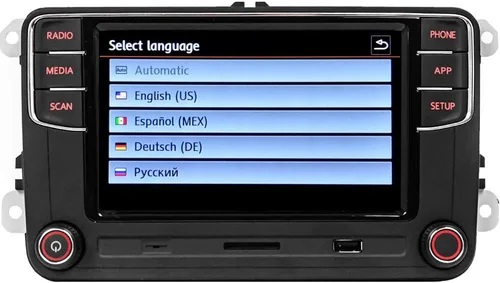 Vista 4 de Radio estéreo compatible para automóvil, de 6.5 pulgadas, RCD360 PROII, RCD330, Carplay, Android Auto, Bluetooth, USB, tarjeta SD, RVC, FM, para VW