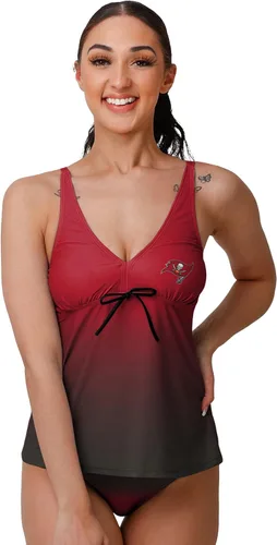 Vista 493 de FOCO Women's NFL Team Logo Ladies Bathing Swim Wear Suit