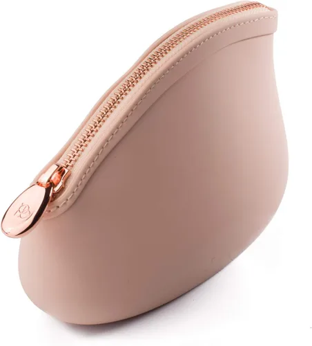 Vista 7 de Pudinbag - Neceser pequeño para maquillaje, de silicona, impermeable, para mujer, 10