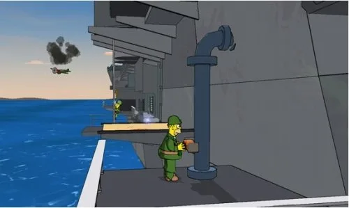 Vista 12 de The Simpsons Game