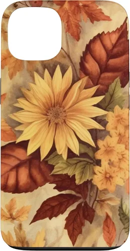 Vista 7 de Autumn Foliage Fall Leaves Girl Women Kids Fall Case for iPhone 17