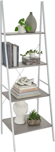 Vista 9 de ClosetMaid 4964 4 Estante de escalera de material mixto, gris pardo gris topo