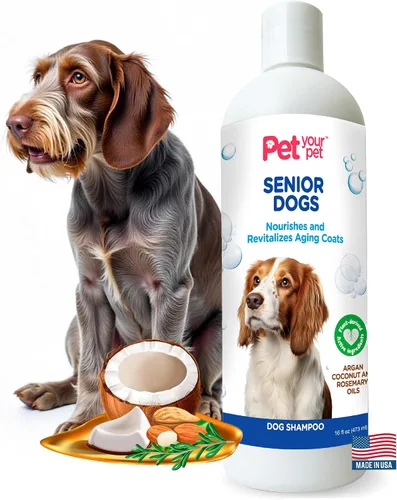 Vista 8 de Champú natural para perros para abrigos gruesos, 16 onzas