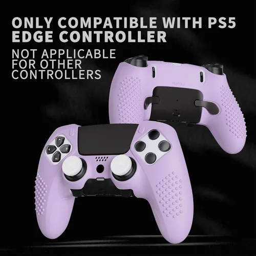 Vista 36 de PlayVital 3D Studded Edition Anti-Slip Silicone Cover Case for ps5 Edge Controller, Soft Rubber Protector Skin for ps5 Edge Wireless Controller with