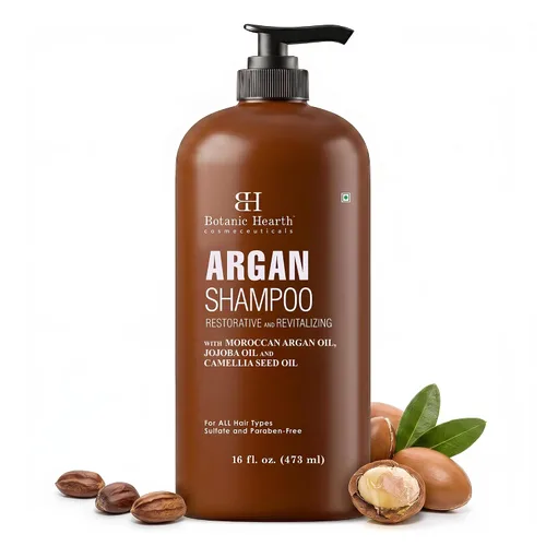 Vista 13 de Botanic Hearth Champú de Aloe Vera Infundido con Bergamota y Proteína Vegana Champú Clarificante para Hidratar, Suavizar y Fortalecer el Cabello