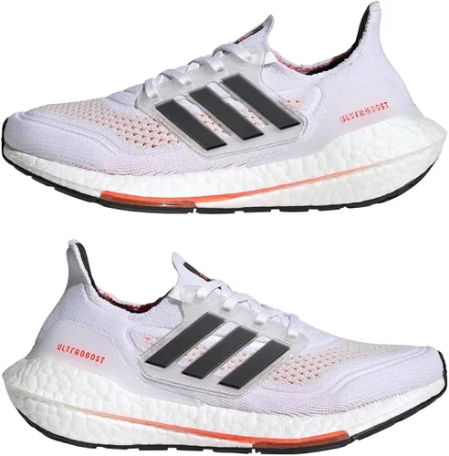 Vista 9 de adidas Ultraboost 21 - Tenis de correr unisex para niños, NegroNegroNegro